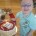  Alan turned 3!  and is celebrating this big number in Mom’s arms;  we are very happy that he decided to start walk all by himself here, in Dar Serca, few day ago… Happy...